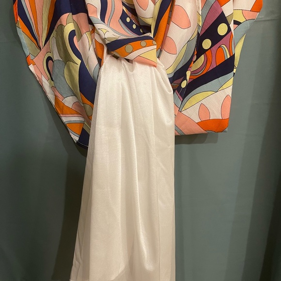 New Amelia coral and mint dress - Picture 3 of 6